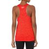 imageUnder Armour Womens Tech Twist Tank TopDark Orange 860Metallic Silver