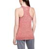 imageUnder Armour Womens Tech Twist Tank TopFractal Pink 692Metallic Silver