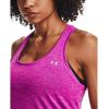 imageUnder Armour Womens Tech Twist Tank TopMeteor Pink 660Metallic Silver