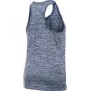 imageUnder Armour Womens Tech Twist Tank TopMidnight Navy 410Metallic Silver