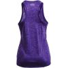 imageUnder Armour Womens Tech Twist Tank TopPurple Zest 754Metallic Silver