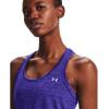 imageUnder Armour Womens Tech Twist Tank TopUltra Indigo 409Metallic Silver