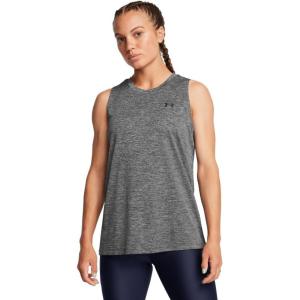 imageUnder Armour Womens Tech Twist Tank Top025 Castlerock   Black
