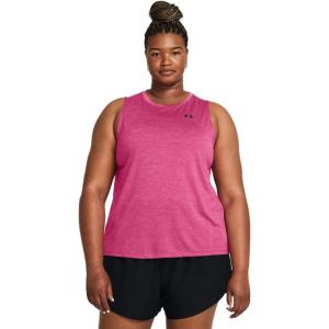 imageUnder Armour Womens Tech Twist Tank Top686 Astro Pink   Black