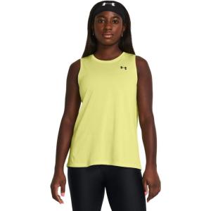imageUnder Armour Womens Tech Twist Tank Top727 Sonic Yellow  White  Black