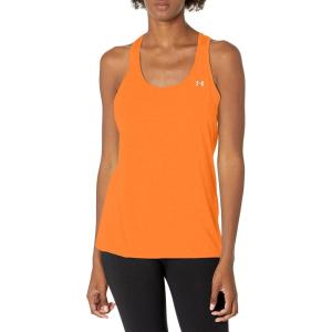 imageUnder Armour Womens Tech Twist Tank TopBlaze Orange 825Metallic Silver