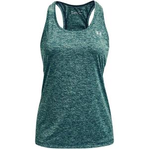 imageUnder Armour Womens Tech Twist Tank TopBlue Note 413Metallic Silver