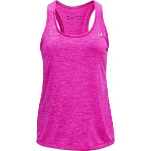 imageUnder Armour Womens Tech Twist Tank TopMeteor Pink 660Metallic Silver