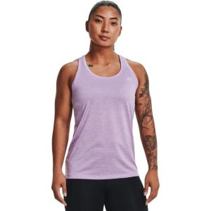 imageUnder Armour Womens Tech Twist Tank TopOctane 566Metallic Silver