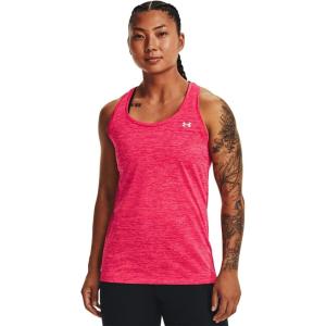 imageUnder Armour Womens Tech Twist Tank TopPenta Pink 975Metallic Silver