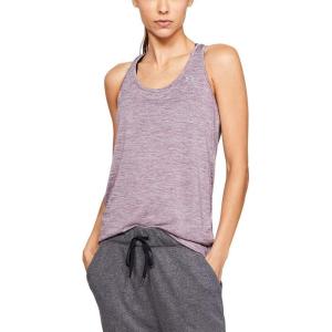 imageUnder Armour Womens Tech Twist Tank TopPurple Prime