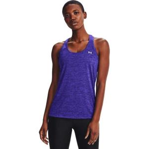 imageUnder Armour Womens Tech Twist Tank TopUltra Indigo 409Metallic Silver