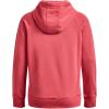 imageUnder Armour Womens Rival Fleece PullOver Hoodie849 Calypso   White