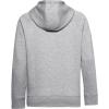 imageUnder Armour Womens Rival Fleece PullOver HoodieSteel Medium Heather 035Black