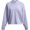 imageUnder Armour Womens Rival Terry Oversized Hoodie539 Celeste   White