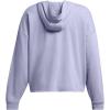 imageUnder Armour Womens Rival Terry Oversized Hoodie539 Celeste   White