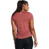 imageUnder Armour Womens Tech Bubble Short Sleeve Crew611 Sedona Red   White