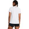 imageUnder Armour Womens Tech Marker Solid Short Sleeve T Shirt100 White   Black