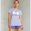 imageUnder Armour Womens Tech Marker Solid Short Sleeve T Shirt539 Celeste   White