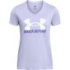 imageUnder Armour Womens Tech Marker Solid Short Sleeve T Shirt539 Celeste   White