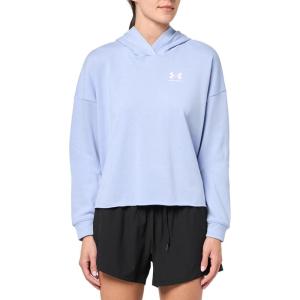 imageUnder Armour Womens Rival Terry Oversized Hoodie539 Celeste   White