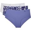 imageUnder Armour Womens 3Pack Pure Stretch No Show Hipster Underwear AllDay Comfort ampamp UltraSoft Fit495 Baja Blue  Sonar Blue  Sonar Blue