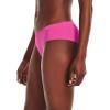 imageUnder Armour Womens 3Pack Pure Stretch No Show Hipster Underwear AllDay Comfort ampamp UltraSoft Fit697 Pink Elixir  Halo Gray  Rebel Pink