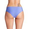 imageUnder Armour Womens 3Pack Pure Stretch No Show Hipster Underwear AllDay Comfort ampamp UltraSoft FitCeleste