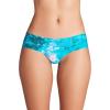 imageUnder Armour Womens 3Pack Pure Stretch No Show Hipster Underwear AllDay Comfort ampamp UltraSoft FitHarbor Blue Print