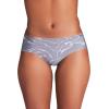 imageUnder Armour Womens 3Pack Pure Stretch No Show Hipster Underwear AllDay Comfort ampamp UltraSoft FitPink Elixir Print