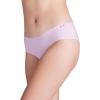 imageUnder Armour Womens 3Pack Pure Stretch No Show Hipster Underwear AllDay Comfort ampamp UltraSoft FitPurple Ace