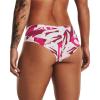 imageUnder Armour Womens 3Pack Pure Stretch No Show Hipster Underwear AllDay Comfort ampamp UltraSoft FitRetro Pink 676Pink Note