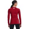imageUnder Armour Womens Authentics Long Sleeve Crew Neck TShirtFlawless 834Black