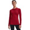 imageUnder Armour Womens Authentics Long Sleeve Crew Neck TShirtFlawless 834Black