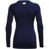 imageUnder Armour Womens Authentics Long Sleeve Crew Neck TShirtMidnight Navy 410White