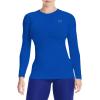 imageUnder Armour Womens Authentics Long Sleeve Crew Neck TShirtRoyal 400Black