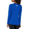 imageUnder Armour Womens Authentics Long Sleeve Crew Neck TShirtRoyal 400Black