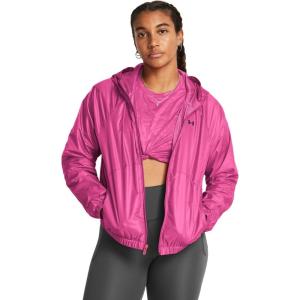 imageUnder Armour Womens Sport Windbreaker Jacket686 Astro Pink   Black