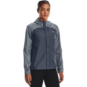 imageUnder Armour Womens Stormproof Cloudstrike 20 Jacket044 Downpour Gray   Harbor Blue