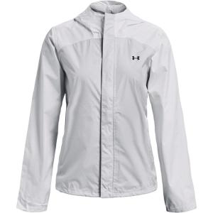 imageUnder Armour Womens Stormproof Cloudstrike 20 Jacket100 White  Halo Gray  Black