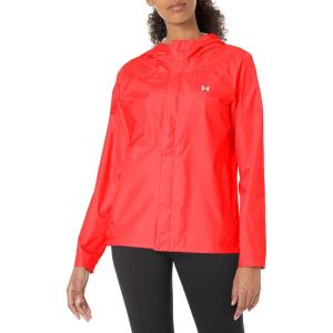 imageUnder Armour Womens Stormproof Cloudstrike 20 Jacket820 Rush Red   White