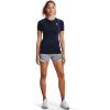 imageUnder Armour Womens HeatGear Compression ShortSleeve TShirtMidnight Navy 410White