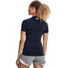 imageUnder Armour Womens HeatGear Compression ShortSleeve TShirtMidnight Navy 410White
