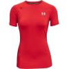 imageUnder Armour Womens HeatGear Compression ShortSleeve TShirtRed 600White