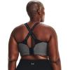 imageUnder Armour Womens Infinity High Heather BraCharcoal Light Heather 019Black
