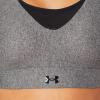 imageUnder Armour Womens Infinity High Heather BraCharcoal Light Heather 019Jet Gray