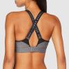 imageUnder Armour Womens Infinity High Heather BraCharcoal Light Heather 019Jet Gray