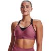 imageUnder Armour Womens Infinity High Heather BraLeague Red Light Heather 626Black