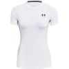 imageUnder Armour Womens HeatGear Compression ShortSleeve TShirtWhite 100White