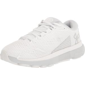 imageUnder Armour Womens HOVR Infinite 5 Running Shoe103 WhiteHalo GrayMetallic Silver